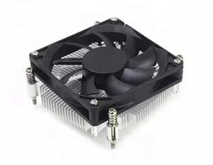 Düşük profilli soğutucu alüminyum soğutucu fan CPU soğutucu LGA 115X OEM üretici sessiz soğutma