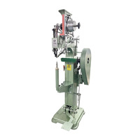 Machine à riveter automatique JZ-968DX avec alimentation automatique et siège en forme de L pour rivets semi-tubulaires, certifiée CE