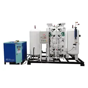 Generador de oxígeno de tipo contenedor, compresor de aire para planta médica, generador de oxígeno con potenciador y llenado médico