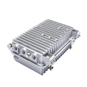 制造商防尘防水铝压铸外壳金属接线盒配带定制孔 - Product Image 1