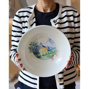 Set di Stoviglie Elegante Richard Ginori Lago Gazebo Decorato, 12 Pezzi - Product Image 6