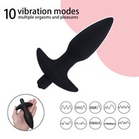 10 Frequenz Bullet Vibrator Anal Plug Spielzeug Butt Plug Trainer Kit Massage gerät Pleasure Trainer Kit für Anfänger