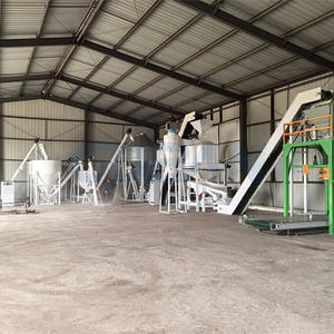 1-2t/h Legehennen Hühnerfarm Futter herstellungs maschine Tier geflügel futter <span class=keywords><strong>Pellet</strong></span> Produktions linie für Broiler futter - Product Image 3