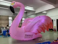 Flamant rose géant gonflable pour la publicité Décorations extérieures