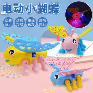 Mariposa Eléctrica que Gatea con Luz y Música para Niños de 2 a 6 Años, Juguete de Plástico - Product Image 4