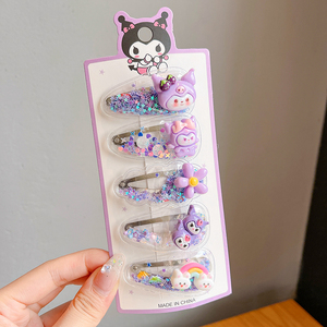 Fancyday Nuovi Fermagli per Capelli per Bambini con Sabbie Mobili, Accessori Colorati e Carini per Capelli - Product Image 6