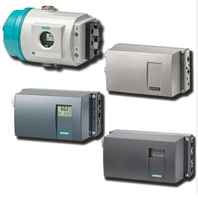 Vanne à boisseau sphérique pneumatique haute pression Siemens 4-20 mA HART SIPART PS2 avec positionneur électropneumatique et boîtier en aluminium