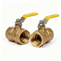Robinet à bille en laiton, raccordement à sertir, PN16, 1/2in-1in, joint EPDM, OEM pour conduites d'eau potable directe