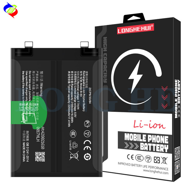 View Larger Image Add to Compare Share Original Li-Polymer Battery B-S0 for VIVO IQOO 8PRO Double Cell 120W Fast Charging Real