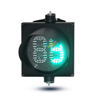 Harga Grosir Lampu Lalu Lintas Digital Dua Warna Merah Hijau 200mm 300mm 400mm dengan Timer Hitung Mundur