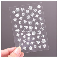 Autocollants pour ongles TSZS qui brillent dans le noir, autocollants lumineux pour ongles, flocons de neige, papillon, flamme, lune, étoile, décoration de manucure pour fête