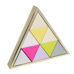 Customizable Triangle Blind Gift <b>Packaging</b> - Christmas Arrival Calendar Box Chocolate Candy <b>Sweet</b> Toy Gift <b>Packaging</b> - Product Image 4