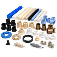 Assortiment de Pièces Industrielles de Précision Usinées CNC sur Mesure : Brochages Plastiques, Bagues en PEEK, Nylon, POM, Pièces d'Usure, OEM, ISO 9001, CE