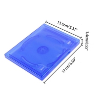 Support de rangement pour disques DVD et CD bleus pour accessoires de jeu PS4, étui de protection de remplacement pour disques de jeu PS4 Slim Pro