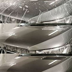 غشاء حماية من البولي فينيل كلوريد ptu متغير اللون Pet * 18 متر/لفة لفافة مركبة Ppf غشاء حماية طلاء تلقائي ليزر قوس قزح رمادي لفافة السيارة Viny - Product Image 4