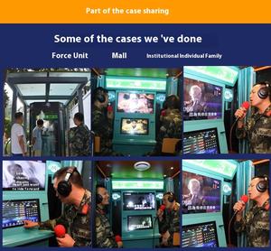 Mini <span class=keywords><strong>Karao</strong></span> Booth Habitación insonorizada Autoservicio Máquina de karaoke Mini Jukebox móvil Juegos que funcionan con monedas - Product Image 2