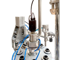 Machine de remplissage et de scellage semi-automatique de 250 ml pour pâte dentifrice, machine de remplissage et de scellage de tubes cosmétiques avec refroidisseur