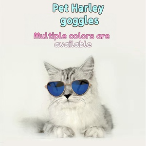 OEM Pet gözlük, Mini kedi güneş gözlüğü, Teddy köpek kişiselleştirilmiş ve Trendy güneş gözlüğü, Harley gözlük fabrika doğrudan satış - Product Image 1