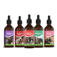 Nutrition liquide pour animaux de compagnie en marque privée 60 ml OEM/ODM Multivitamines et minéraux 21-en-1 pour chiens et chats Absorption rapide Soutien immunitaire HACCP GMP