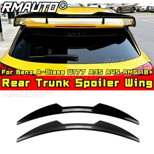 Aileron arrière pour Mercedes-Benz Classe A W177 A35 A45 AMG 2018+ - Spoiler de coffre et de toit - Pièce extérieure - Product Image 2
