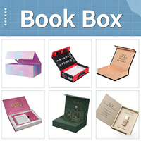 Caja de Regalo de Lujo con Diseño Personalizado, Diferentes Estilos, Estampado Dorado/Estampado/Texturizado, Caja de Embalaje de Papel Kraft Corrugado con Logotipo