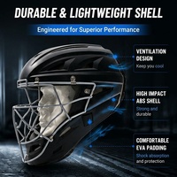 Équipement de protection personnalisé pour l'entraînement au baseball et au softball, masque de receveur