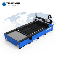 Découpeuse laser à fibre CNC haute efficacité 1500W pour la découpe d'acier au carbone
