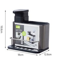 Évier Caddy Évier De Cuisine Organiser Comptoir Porte-Savon Porte-éponge De Cuisine