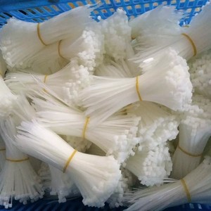 สายรัดเคเบิลไนลอนแบบล็อคอัตโนมัติ Hua Jie ขนาด 100 มม. สีดำ สีขาว สำหรับงานอุตสาหกรรมและไฟฟ้า - Product Image 3