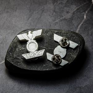 Insigne de croix antique de haute qualité en métal aigle médaillon commémoratif médaille soviétique - Product Image 2