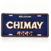 Plaque d'immatriculation de voiture en métal aluminium gravée, souvenir décoratif mural personnalisé à la française