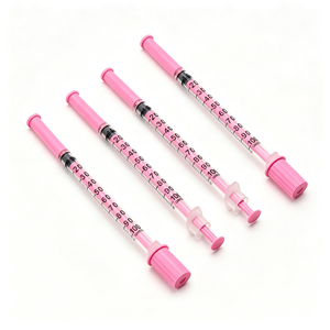 Jeringas de <span class=keywords><strong>Insulina</strong></span> de <span class=keywords><strong>1</strong></span> ml, Calibre 31, 8 mm, Rosadas, para Uso Veterinario, Jeringas de <span class=keywords><strong>Insulina</strong></span> Rosas U100 29g <span class=keywords><strong>1</strong></span>/2" - Product Image 6