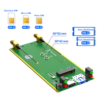 Adaptador USB 3.0 de Metal M.2 NGFF Key B con Ranura para Tarjeta SIM, Dongle USB/WiFi para Escritorio/Portátil, Alimentación Tipo-C, 3-5G, en Stock