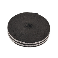 Sangle en polyester 100 % pour vente directe, haute ténacité, durable, robuste, personnalisable pour vêtements, sacs, chaussures, décoration intérieure