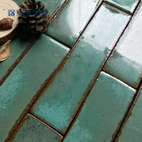 Carrelage de mosaïque professionnel, le carrelage de mosaïque rétro long et mat convient à l'architecture vintage de haute qualité