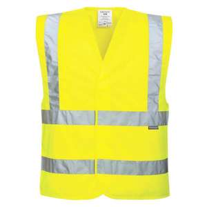 PORTWEST-Gilet jaune haute visibilité EC76YERS/M Eco (10 pièces) -EAN 5036146015719 HI-VIS WORKWEAR - Product Image 1