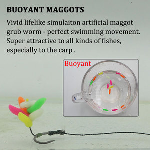 Phụ kiện câu cá chép: Mồi nổi dạng giun, mồi câu cá chép, mồi giả nổi, dụng cụ câu cá chép. - Product Image 3