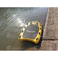 Funworldsport Usine personnalisé Coloré Jetski Conseil Gonflable Jet Ski Traîneau Surf Sauvetage Traîneau à vendre