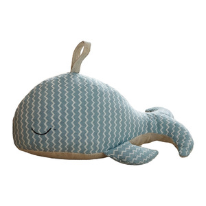 Tope de puerta decorativo de tela con forma de ballena, bonito adorno de animal, a prueba de viento, anticolisión, para suelo, necesidad doméstica - Product Image 4