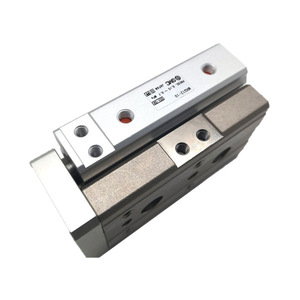 SMC Pneumatic <b>Slide</b> Table MXQ20-10 Dual Action <b>Slide</b> Cylinder Integrated Guide Rail - Product Image 2