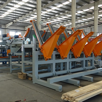 Scie à ruban horizontale automatique multi-lames FENGKAI SF8005 30,5 kW pour PLC, coupe de 4 mm pour planches de palettes EPAL, haute précision, CE