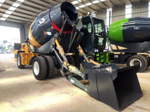 Camión Mezclador de Concreto Autocargable de 3.5cbm Nuevo, con Rotación Sincrónica para Carreteras, Camión Mezclador de Concreto Autocargable - Product Image 6