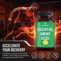 Aeglewell OEM Factory Customized Overall Health Supplement Essential Amino Acids Capsules EAAs Vegan for Athletic Recovery