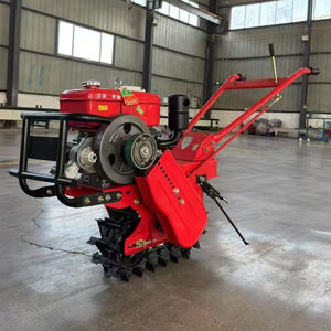 محراث يدوي صغير يعمل بالبنزين أو الديزل متعدد الوظائف لإزالة الأعشاب الضارة وحفر الخنادق والحرث والبذر - Product Image 3