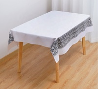 Usine Offre Spéciale vinyle feuille de couverture moussant tapis de poignée support nappe imprimée