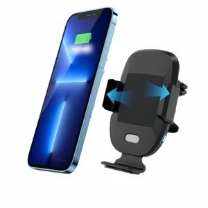Auto-induction Car Outlet Bracket <strong>Mobile</strong> <strong>Phones</strong> 15W Wireless Electric Induction 360 <strong>Free</strong> Rotation Wireless Car Charger Fast - Product Image 1