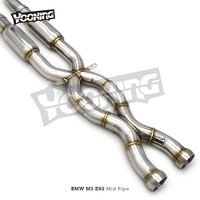 Collecteur d'échappement double X en acier inoxydable OBM Performance pour BMW M3 E90/E92/E93 V8 4.0L 2008-2013 Tuning Car Exhaust Pipes