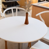 Plateau de table rond compact en stratifié HPL populaire pour la vente en gros