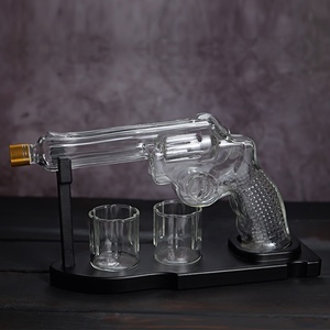 <span class=keywords><strong>Carafe</strong></span> en borosilicate résistante à la chaleur en verre pistolet de qualité professionnelle pour restaurant et bar à domicile - Product Image 2