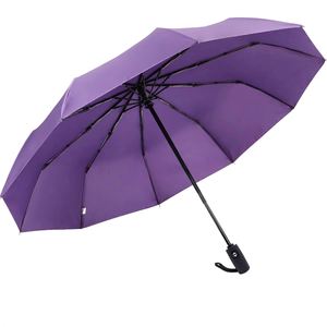 Parapluie Droit Automatique Personnalisé Smei pour 2 Personnes, Cadeau d'Affaires, Poignée en Plastique, Double Tige, pour Couples, Pongee 190T - Product Image 1